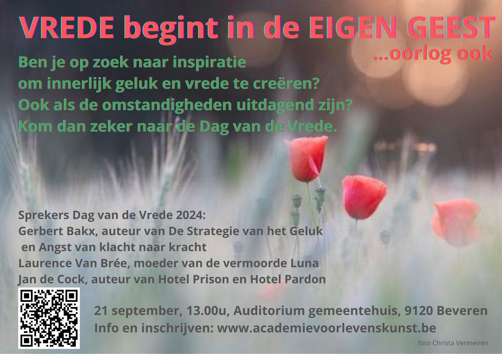 Lezing Dag Van de Vrede